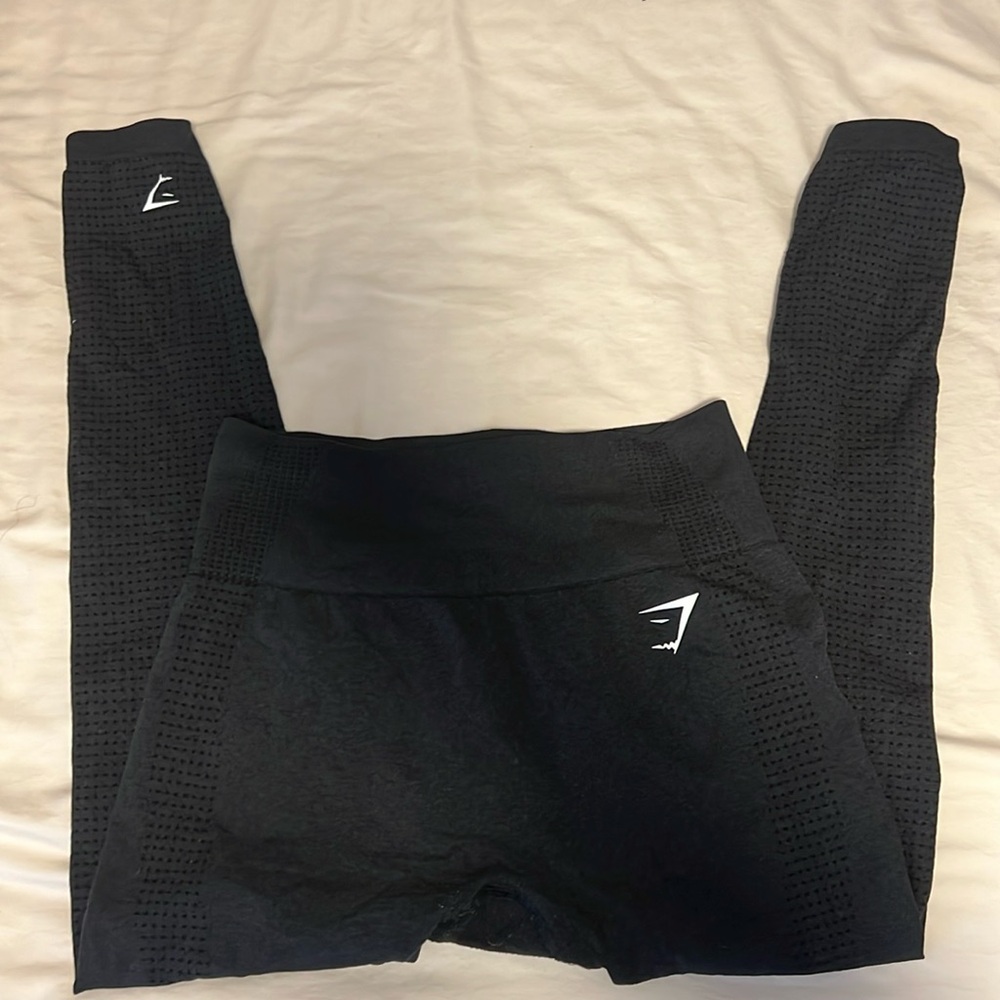 black gymshark leggings!